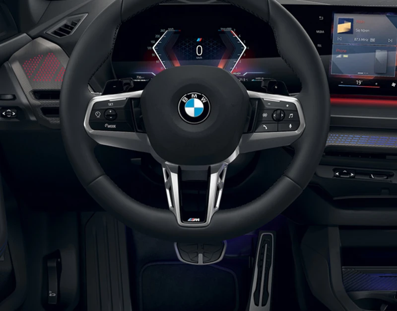 CGI Rendering eines BMW Innenraums
