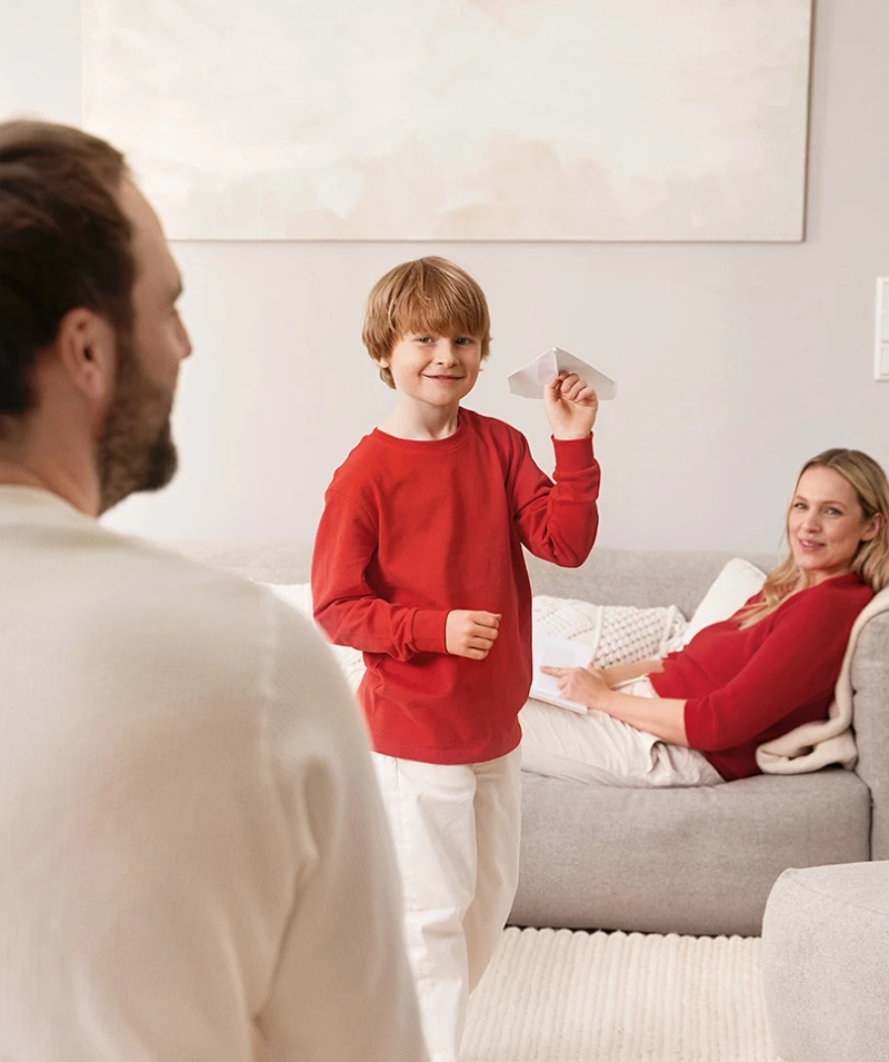 Motiv aus der aktuellen Kampagne von Ei Electronics
