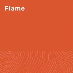 Farbkachel für die Farbe Flame