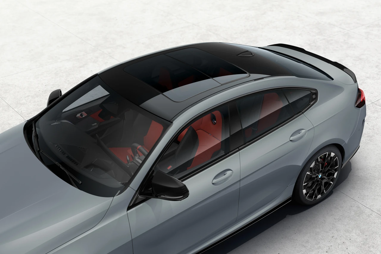 CGI Rendering vom Dach des BMW M2