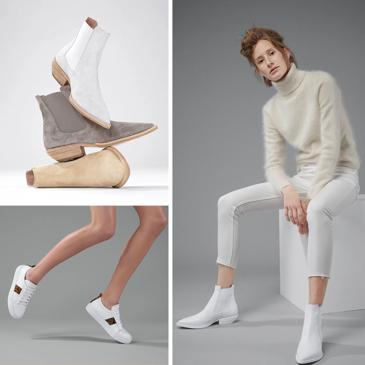 Produkt- und Modelshooting mit Copenhagen. Collage aus mehreren Fotos von einer Kampagne welche Albert Bauer für Copenhagen umgesetzt hat.