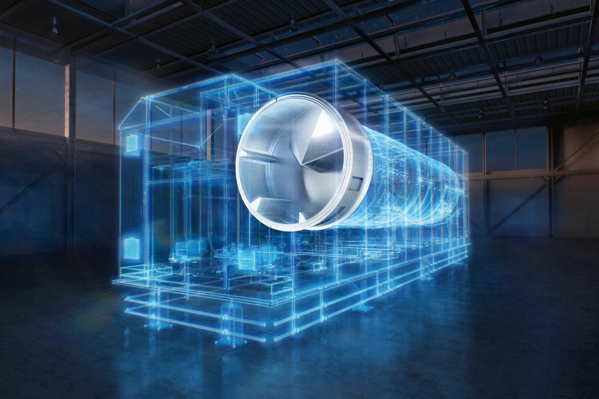 CGI Rendering von einer Kannegiesser Maschine