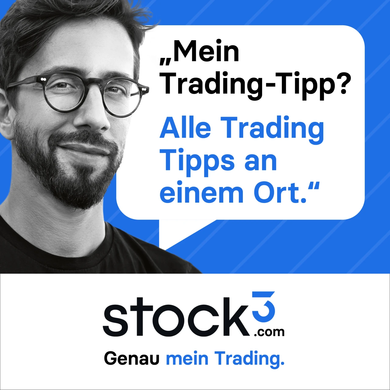 Digitale Anzeige von stock3