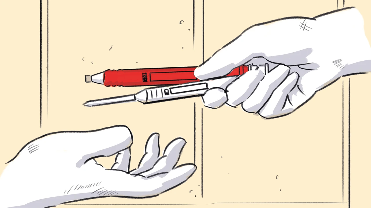 Projekt-Scribble eines Eddings