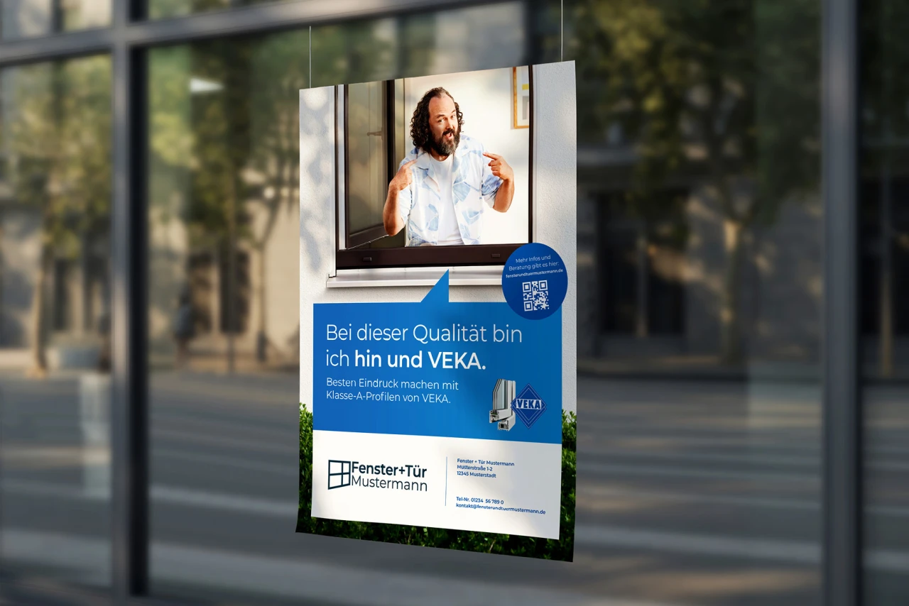 VEKA Cobranding Printanzeige