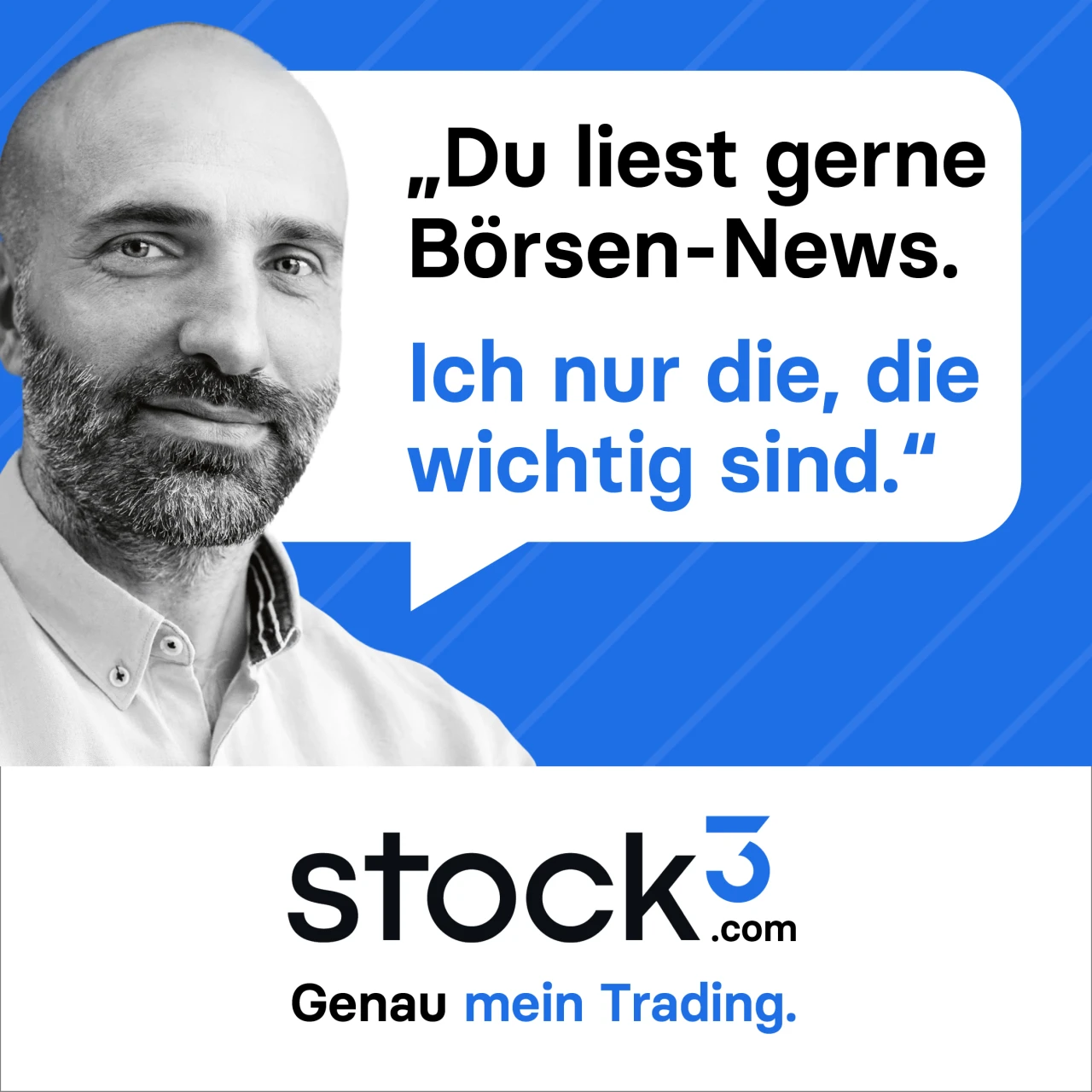 Digitale Anzeige von stock3